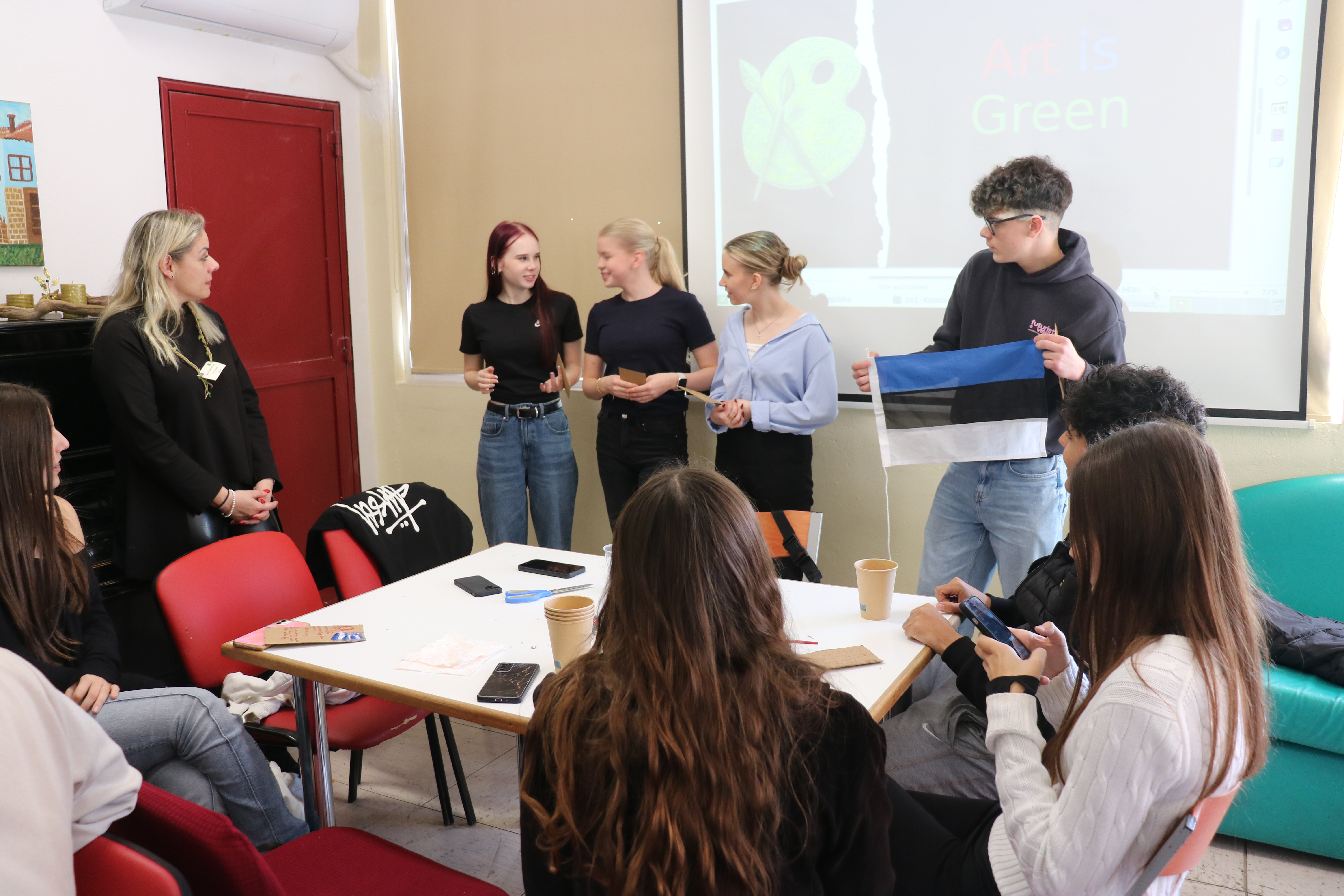 Student exchange blog: "Art is Green" in Greece December 2025 by Eliisa pilt