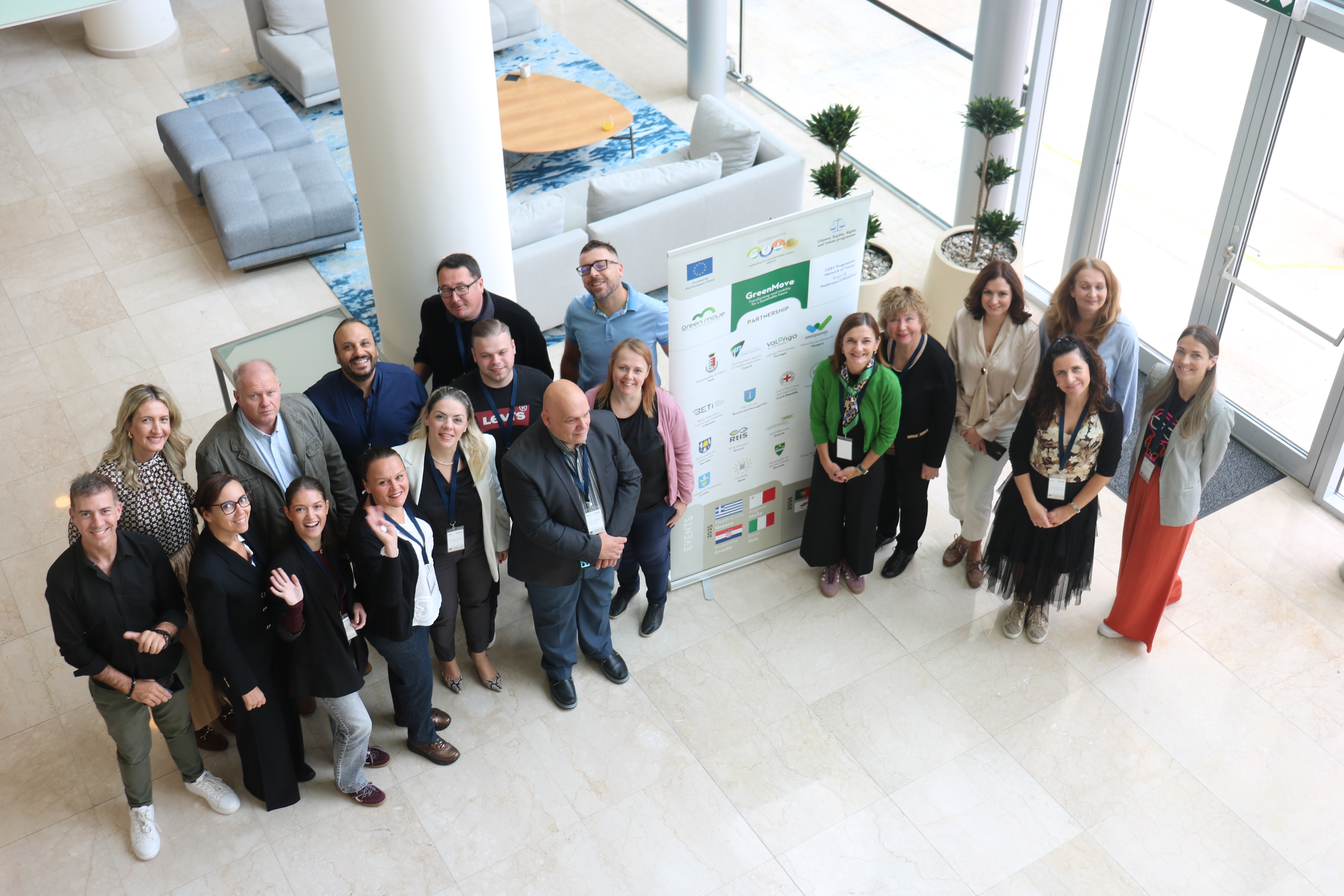 CERV/PRESS RELEASE: GreenMove Forges a Path for Sustainable Rural Tourism at Landmark Meeting in Podstrana, Croatia pilt